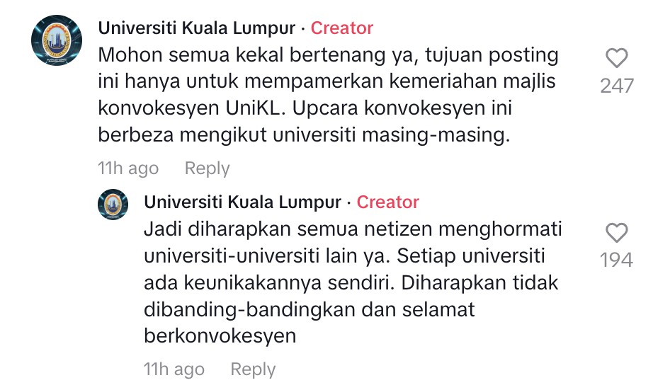 graduan terakhir buat aksi